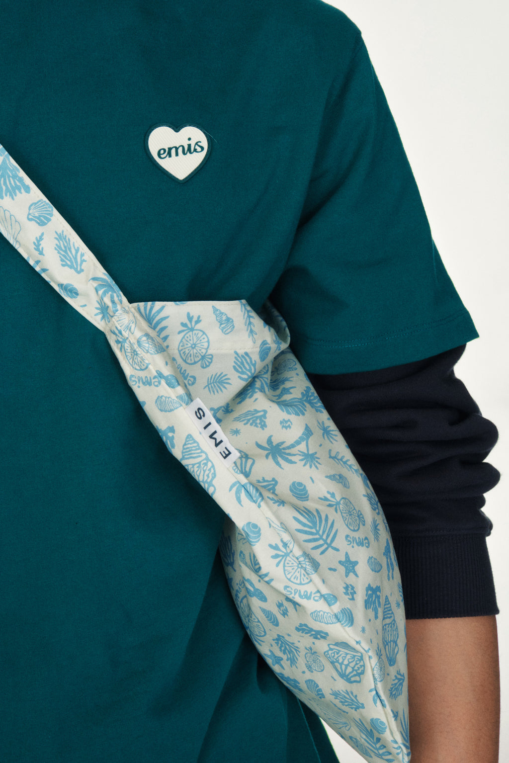 [emis] Coastal Logo Eco Bag-Ivory