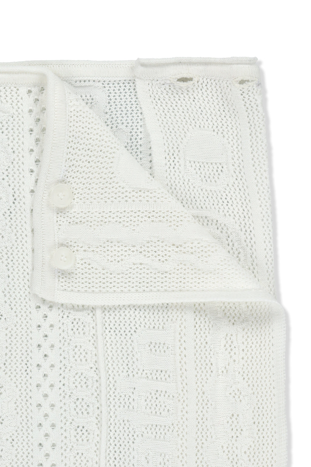 Matinkim Mesh Logo Wrap Mini Skirt IN White