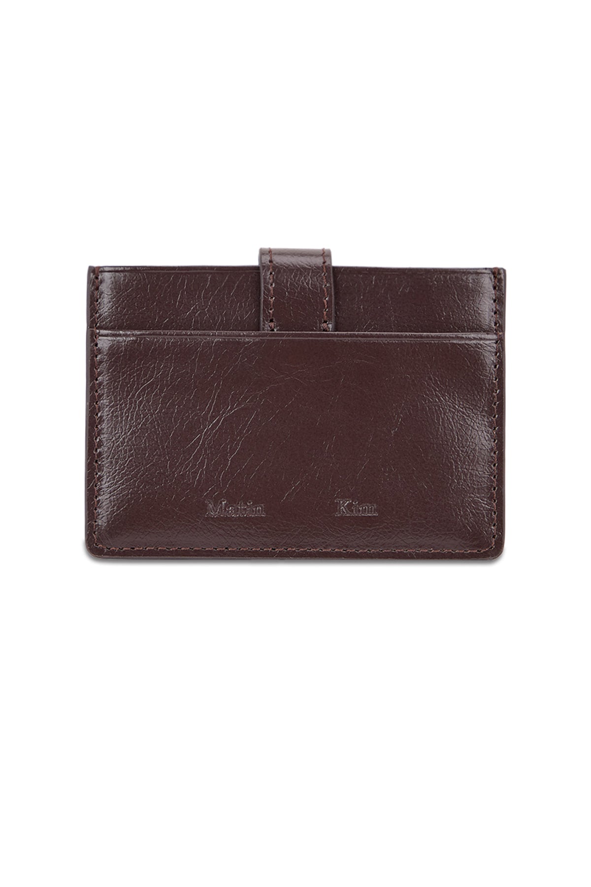 Matinkim Matin Kim Western Buckle Card Wallet IN Brown