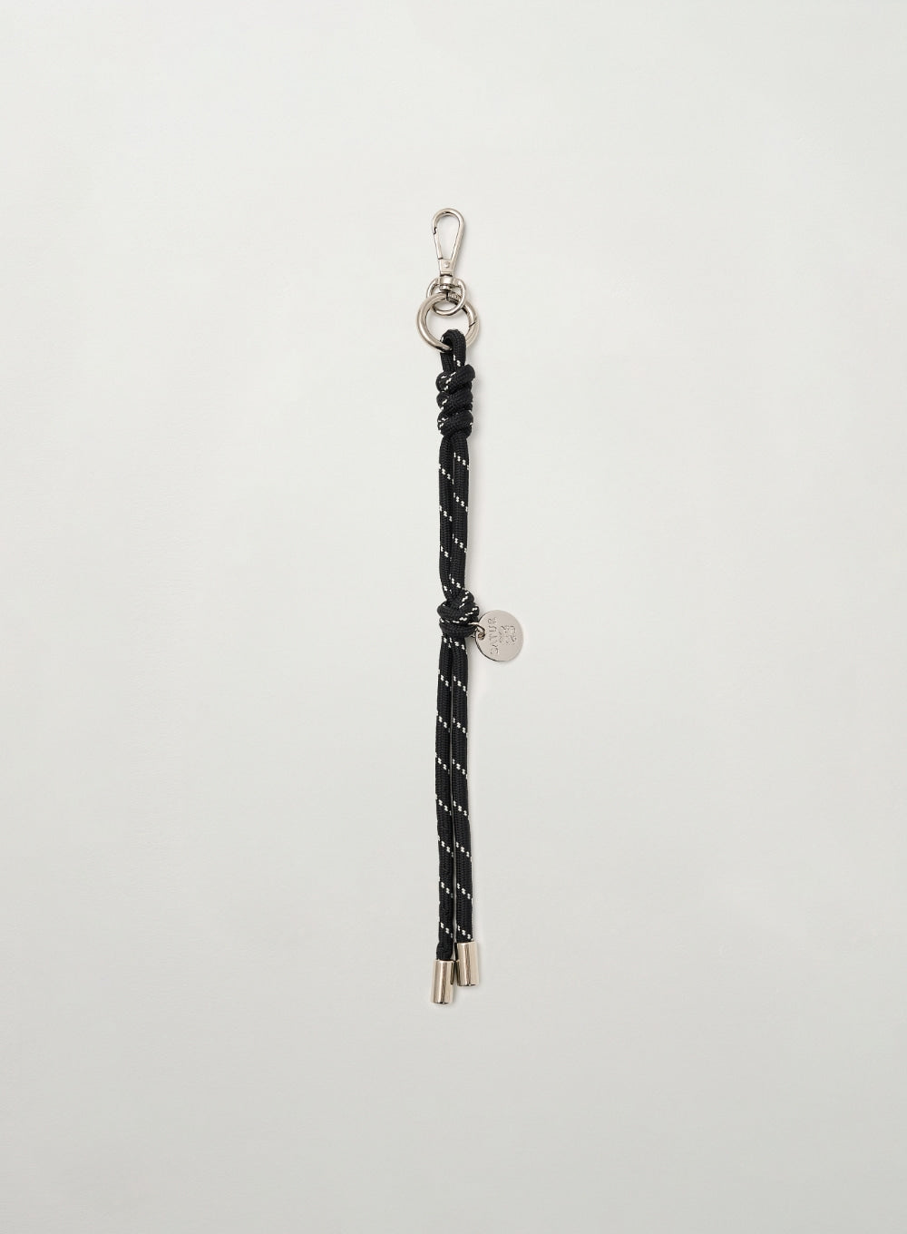 [satur] Classic Rope Keyring - Black