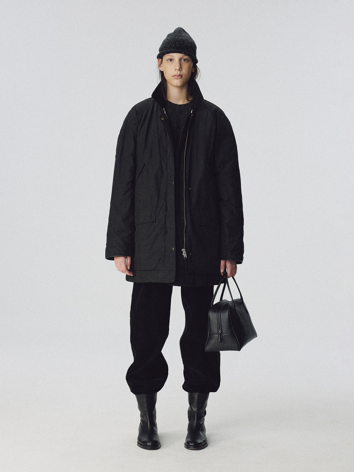 Nothing Written Raven down coat (Black)