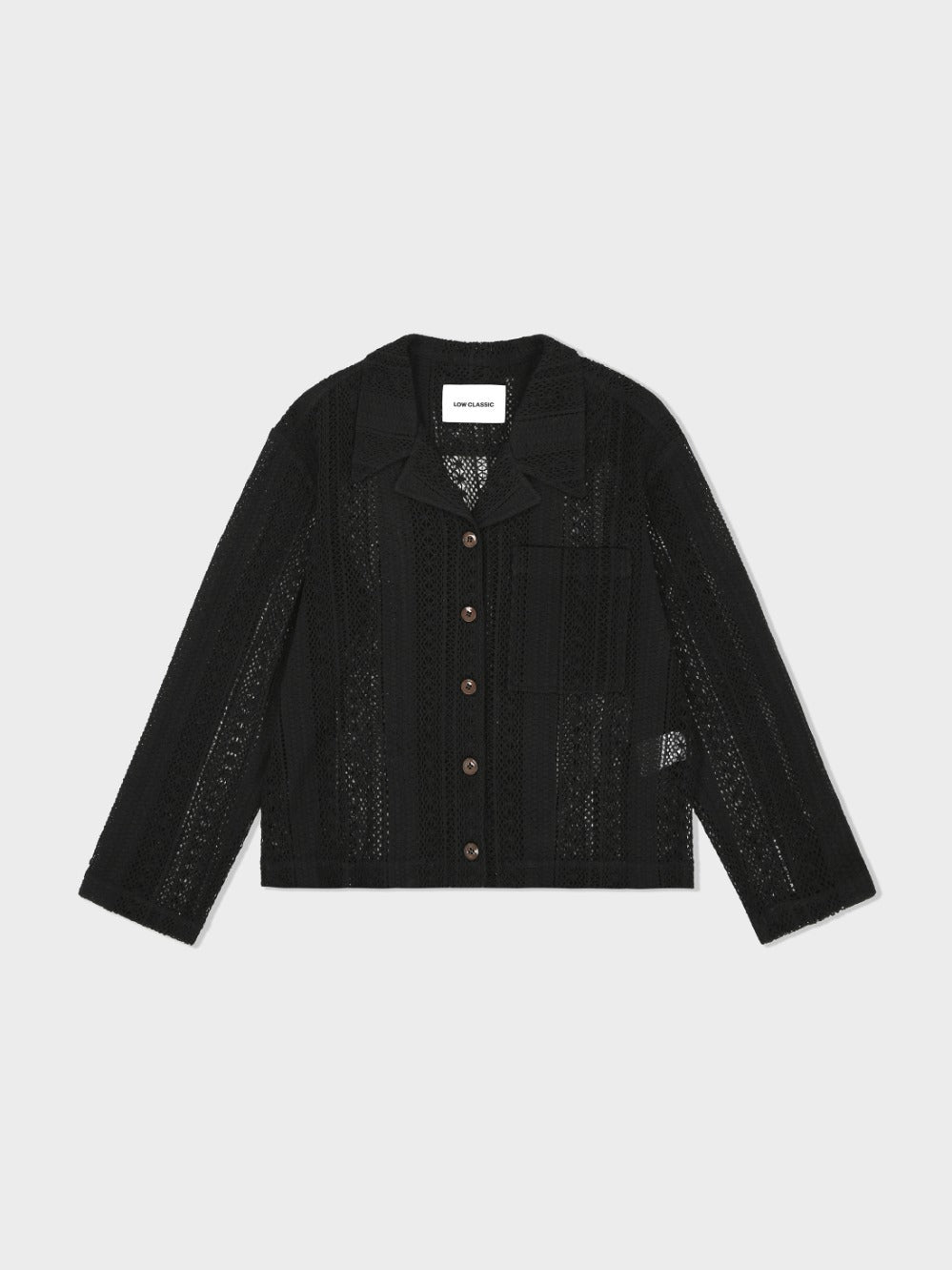 Low Classic Lace Jacket Black