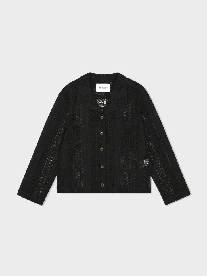 Low Classic Lace Jacket Black