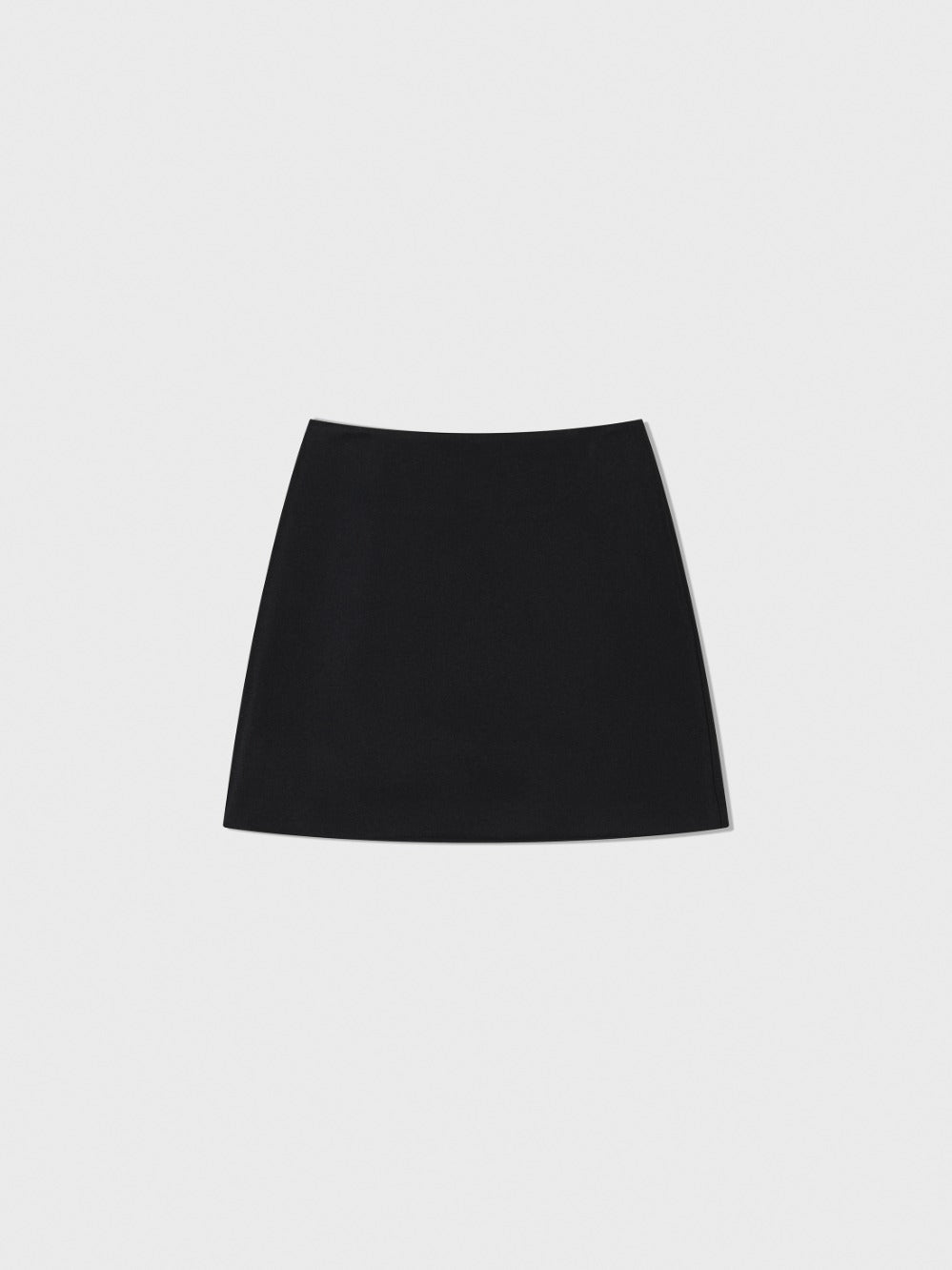 Low Classic A-Line Mini Skirt Black