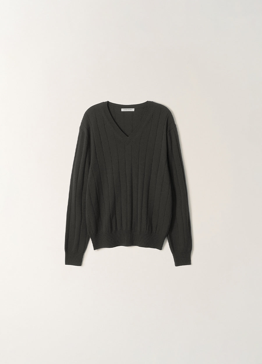 Nothing Written Almot wool knit (Charcoal)