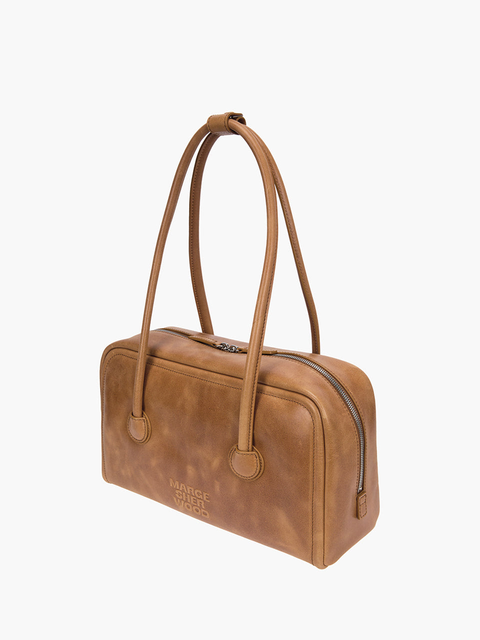 Margesherwood Soft Boston saddle brown pull-up