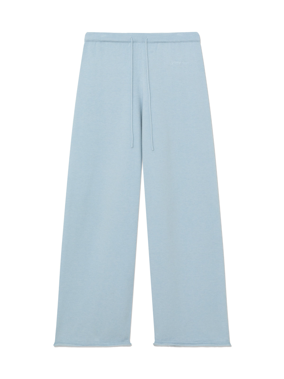 GLOWNY G Hug Knit Pants (Baby Blue)