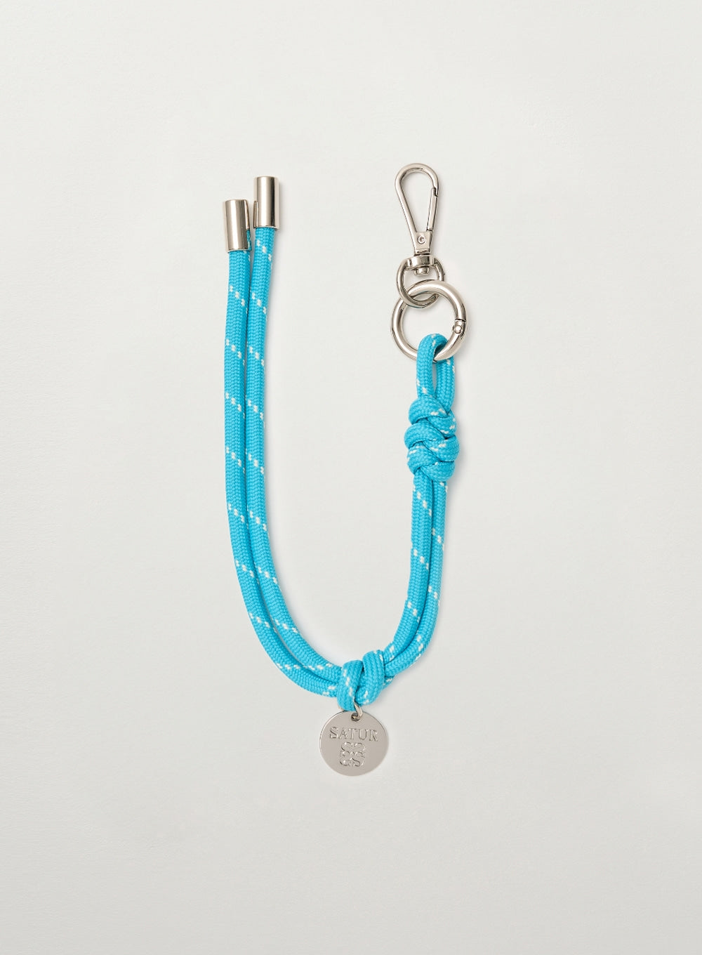 [satur] Classic Rope Keyring - Blue