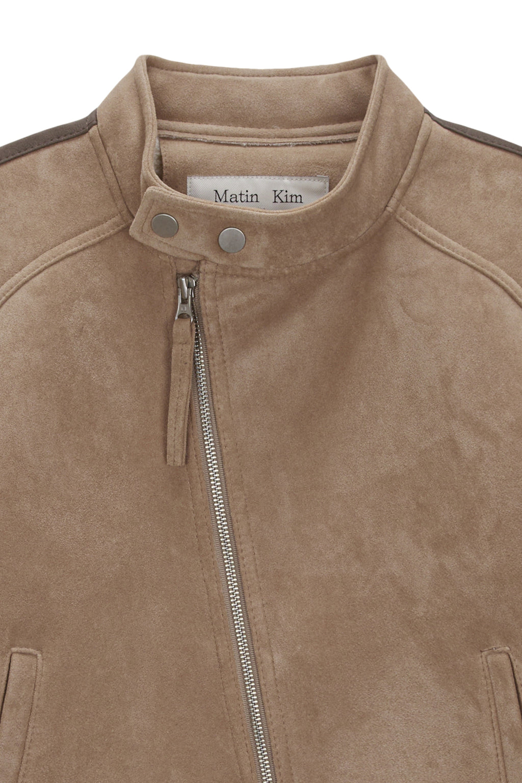 Matinkim Suede Racing Mustang Jumper IN Beige