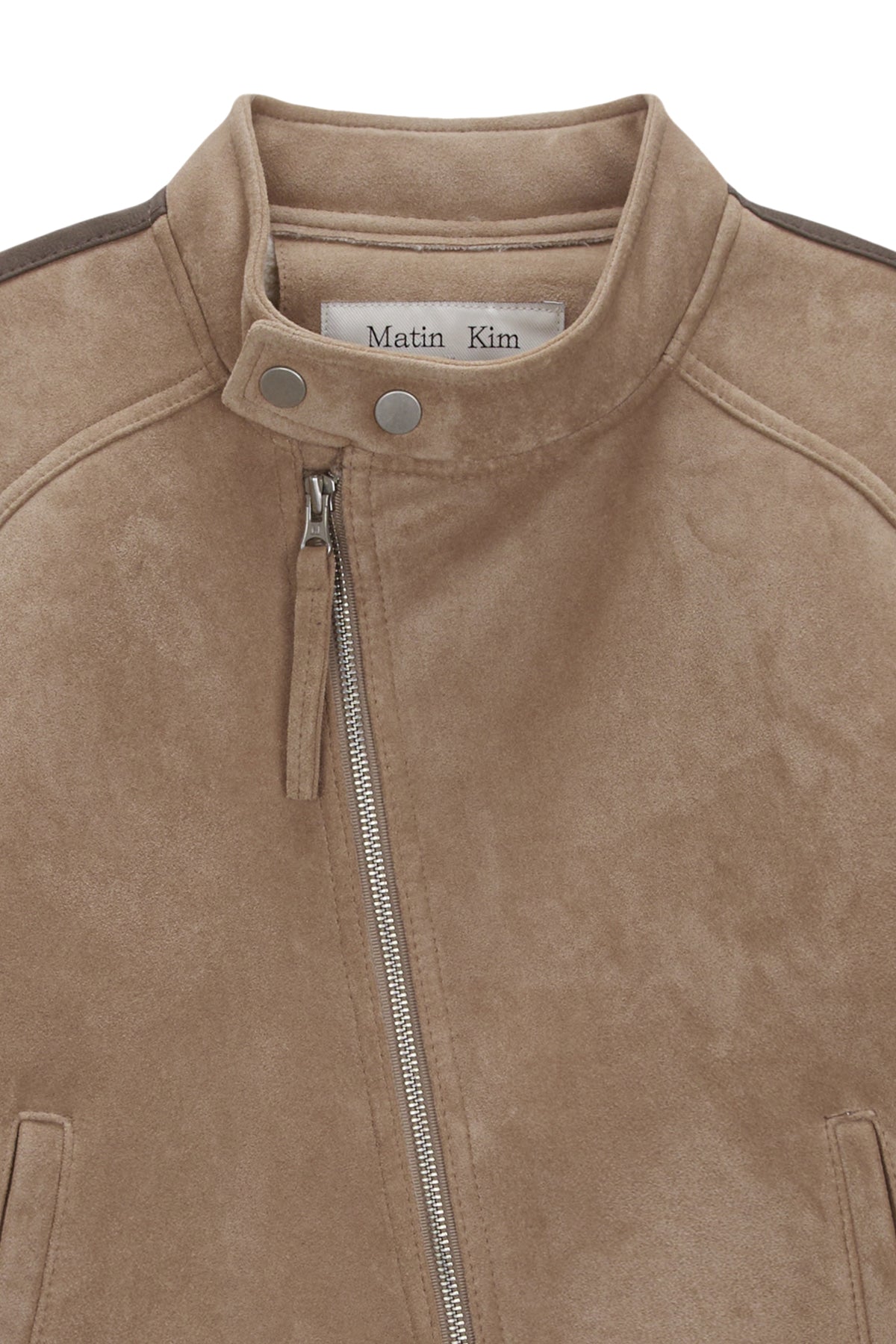Matinkim Suede Racing Mustang Jumper IN Beige