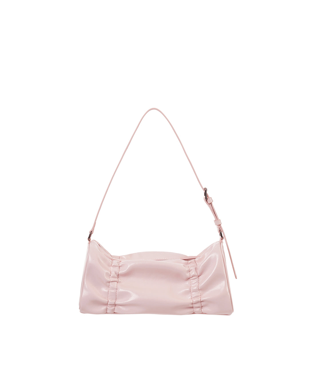 Pleats Bag · Pleated Backpack in Baby Pink