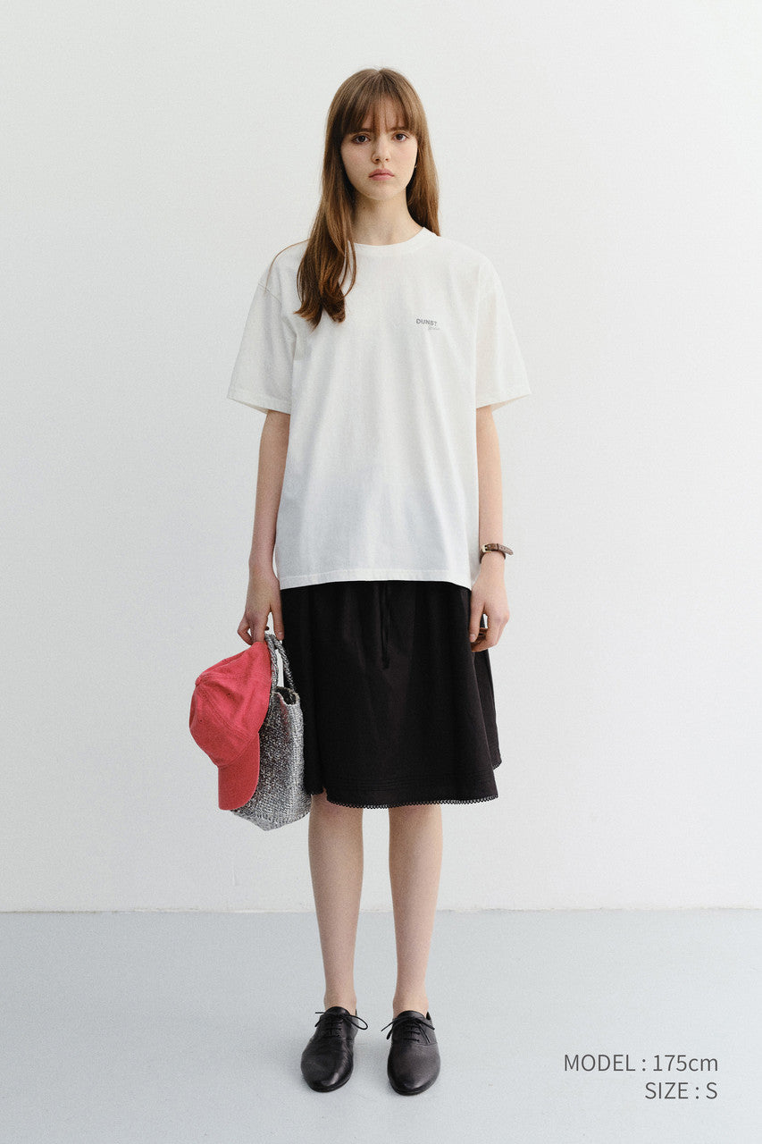 Dunst Unisex Garment Dyed T-Shirt Off White