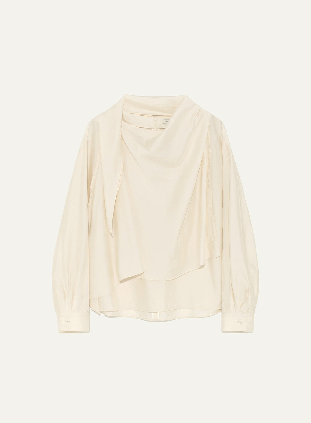Kindersalmon Mireille Scarf Top Dove