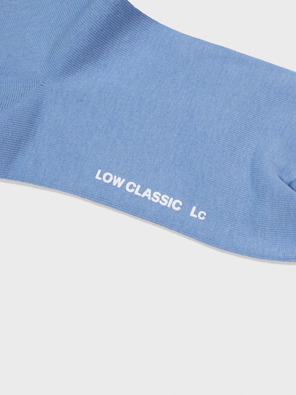 [Low Classic] Cotton Midi Socks_Blue