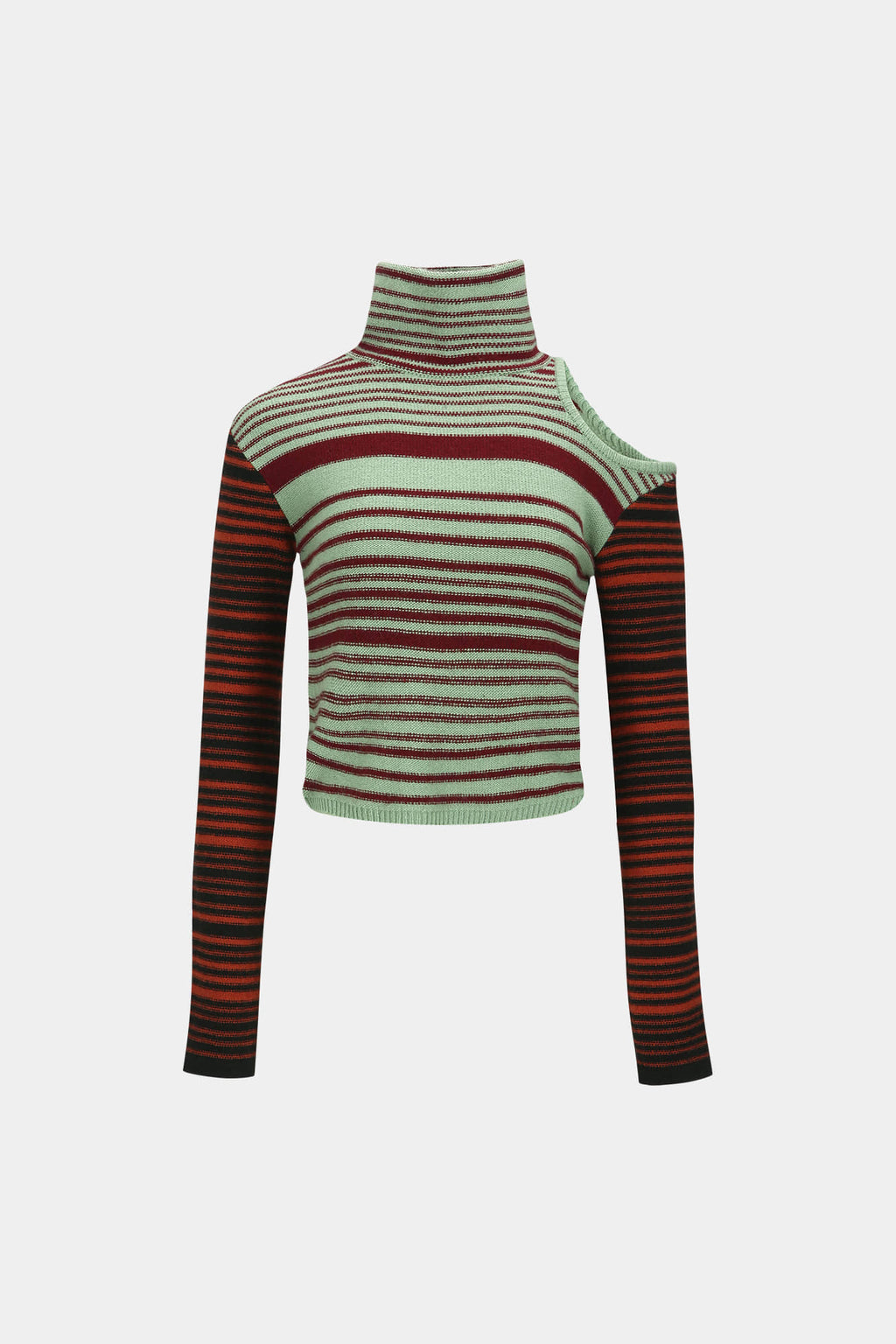 Andersson Bell Elodie Multi Stripe Cut-Out Top