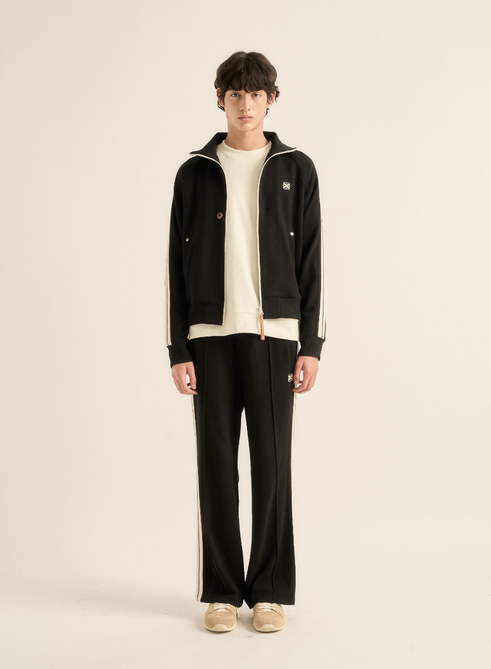 [satur] Lawton All Day Track Pants - Caviar Black