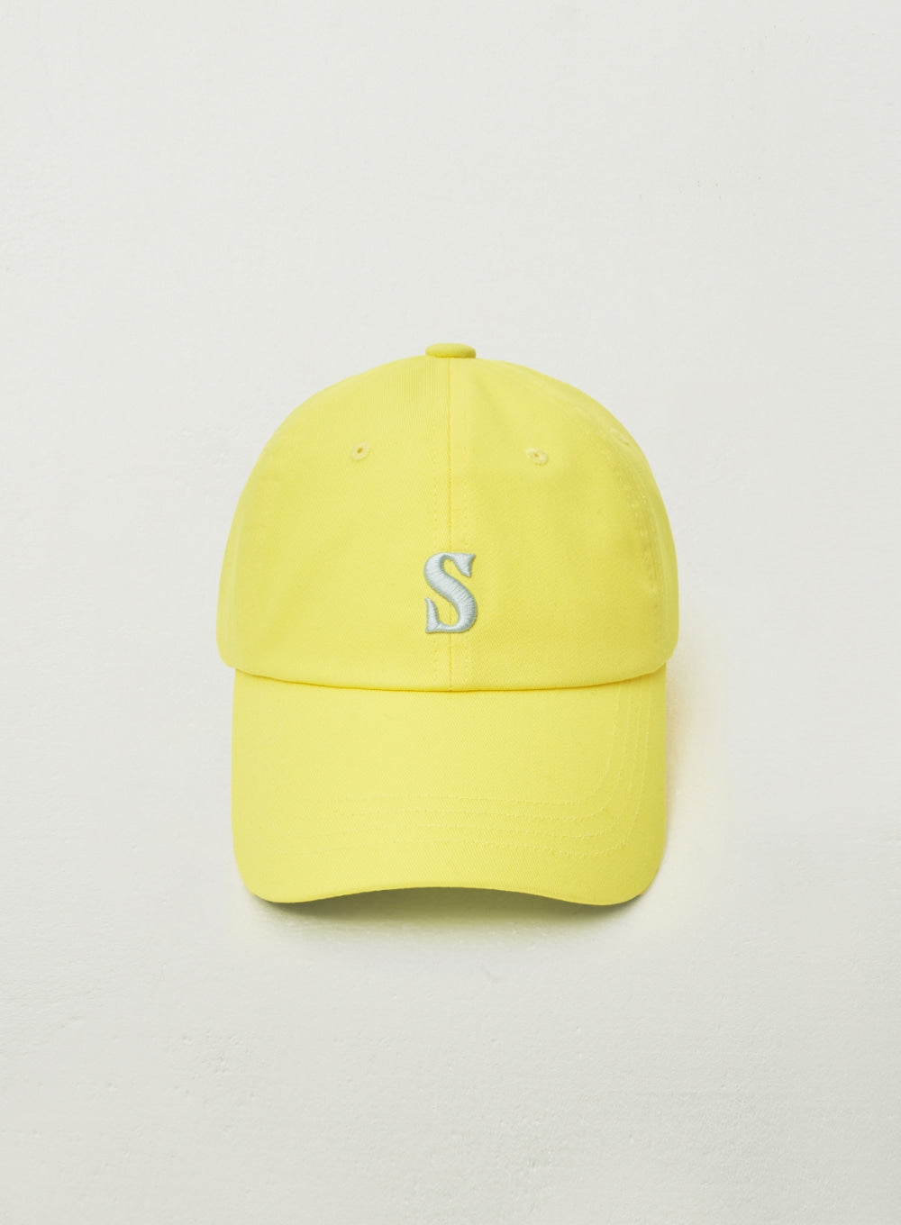 [satur] Classic Small Logo Ball Cap - Yellow