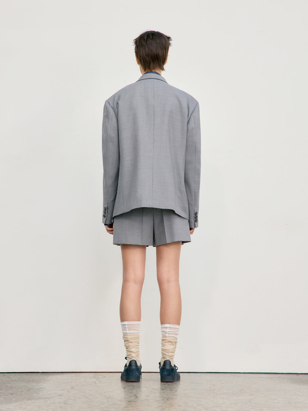 [Low Classic] Classic Blazer_Melange Grey
