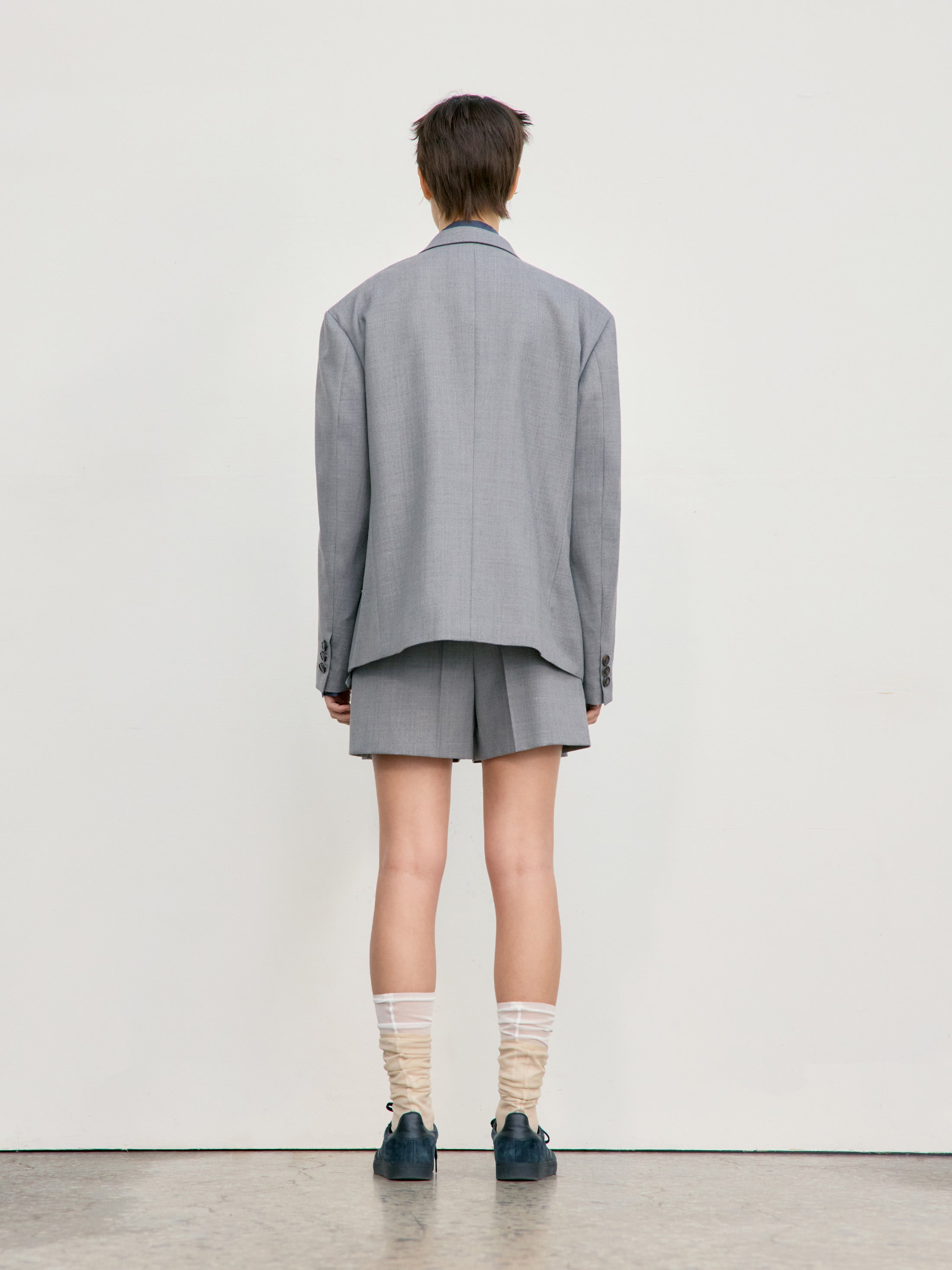 [Low Classic] Classic Blazer_Melange Grey