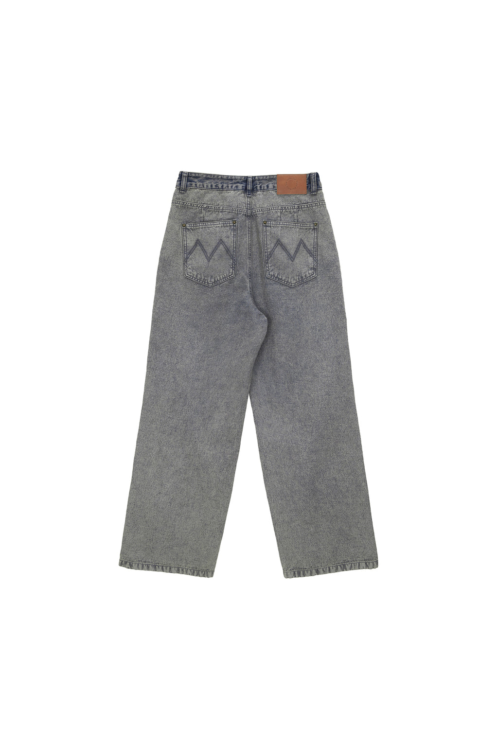 Matinkim Color Washed Denim Pants IN Blue