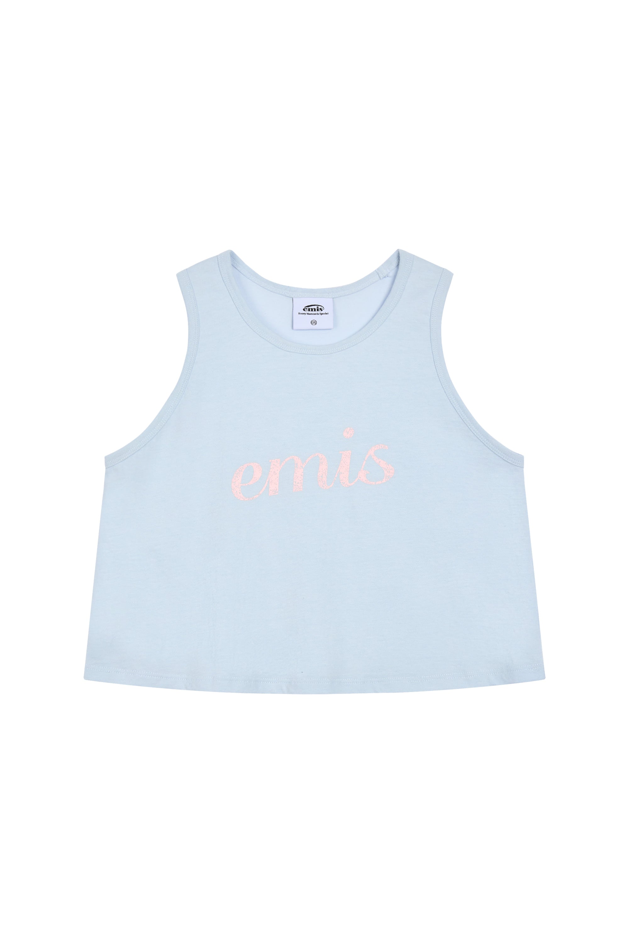 VINTAGE SLEEVELESS TOP-SKY BLUE