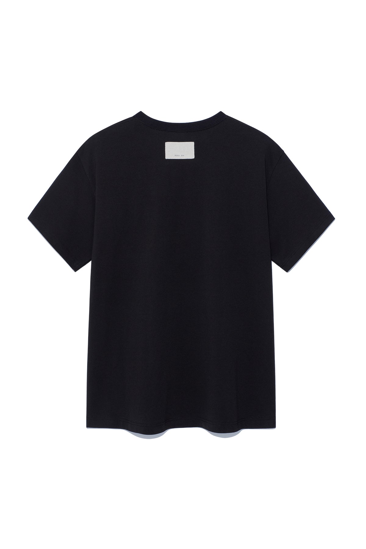 Matinkim Minimal Arch Logo Top For Men IN Black