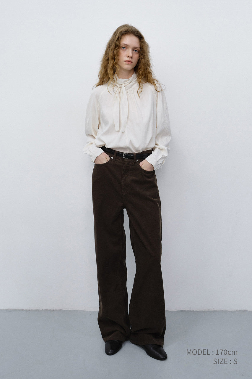 Dunst 90S Wide Corduroy Jeans Brown