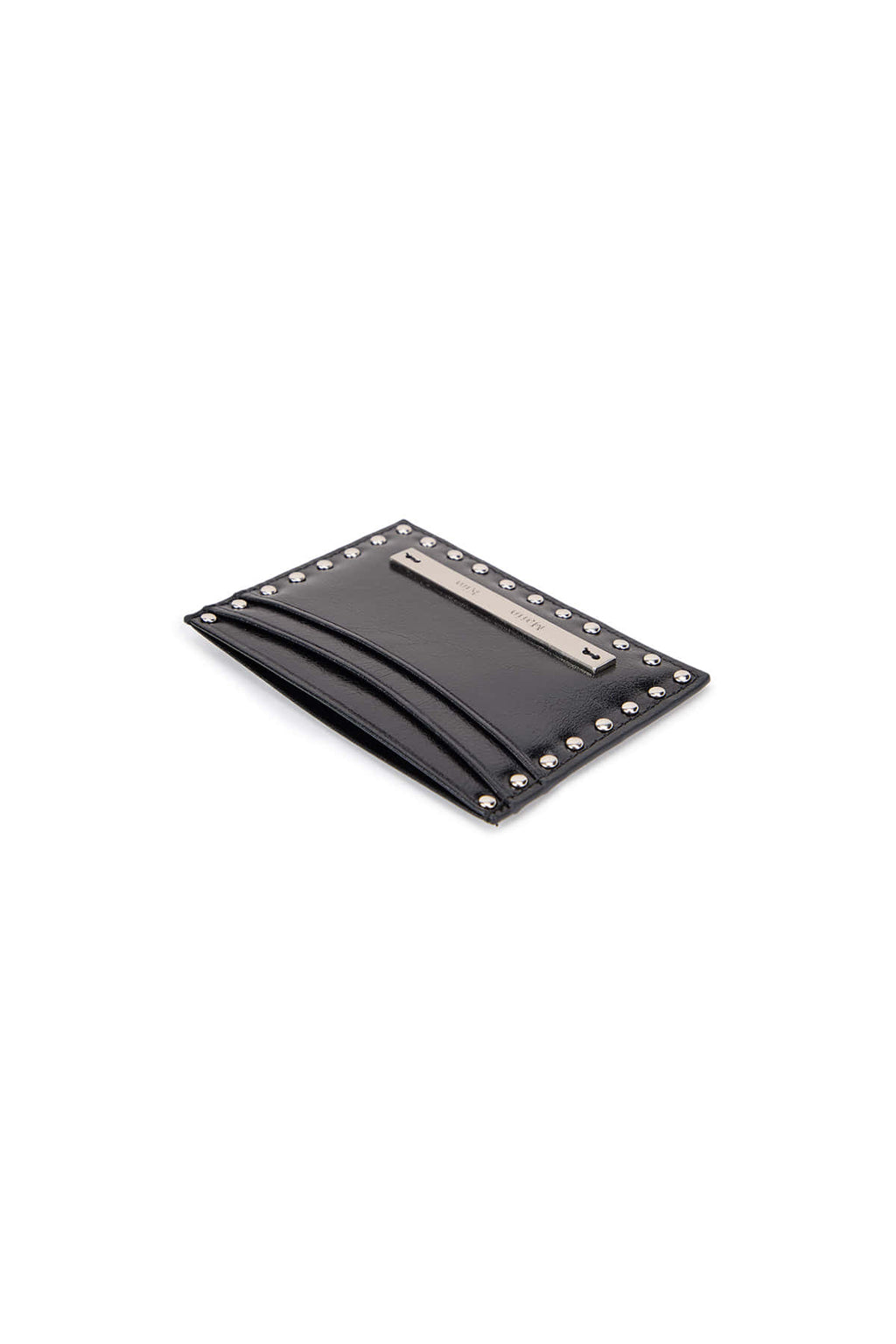 Matinkim Matin Kim Western Stud Card Wallet IN Black