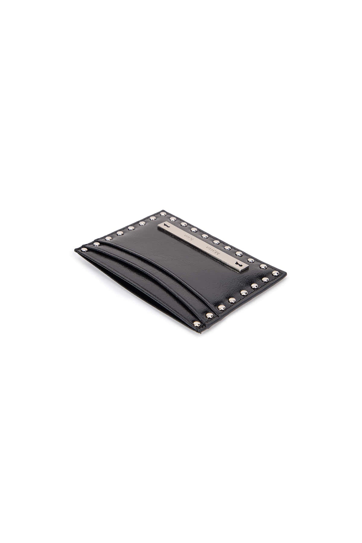 Matinkim Matin Kim Western Stud Card Wallet IN Black