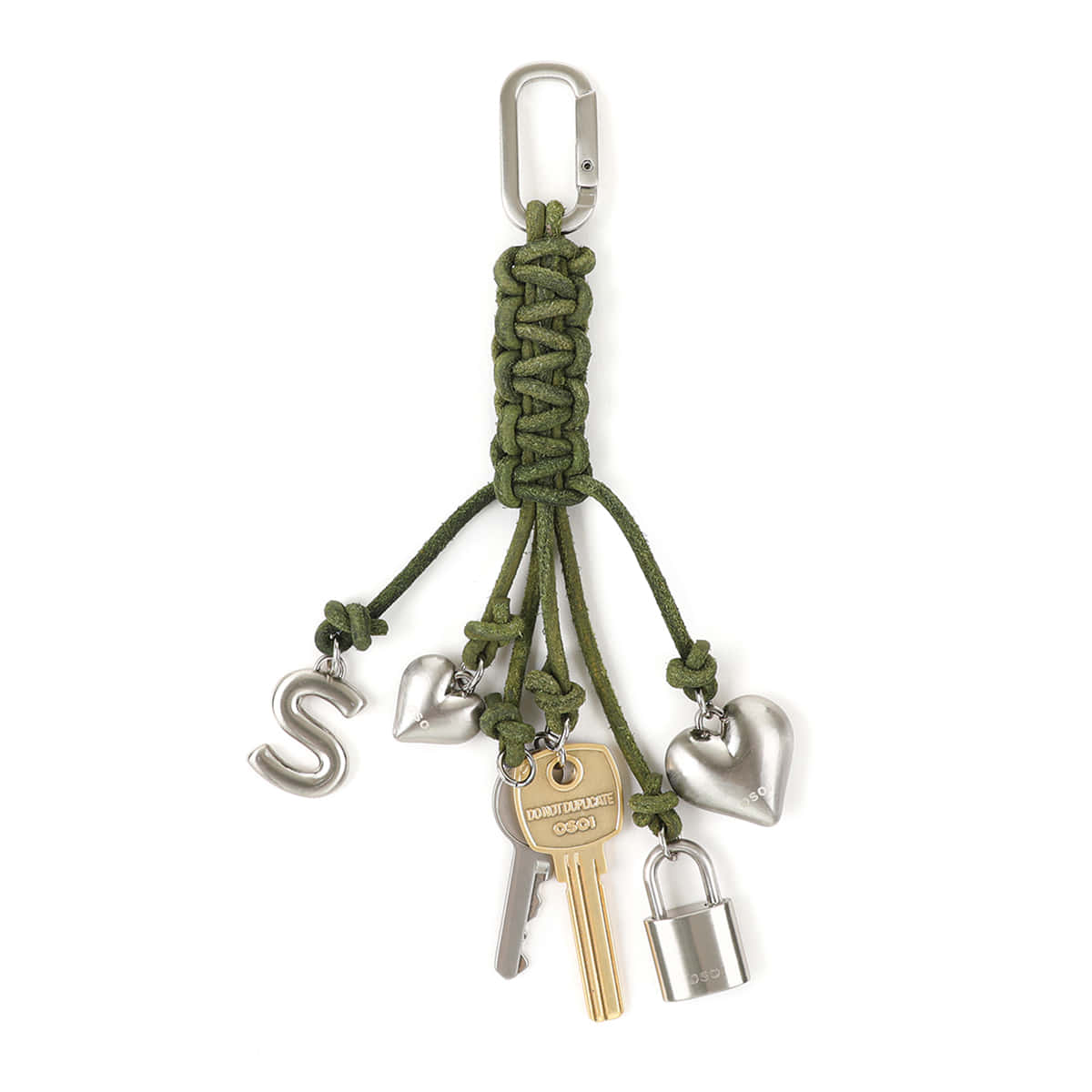 Osoi Rope Key Ring Khaki
