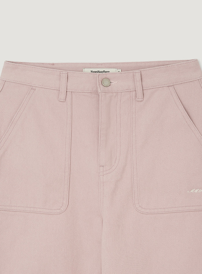 Mango Maniplease Zen Fatigue Jeans Light Pink
