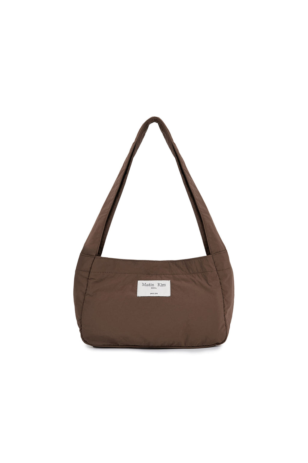 [matinkim] MATIN CRISP MINI ECOBAG IN BROWN