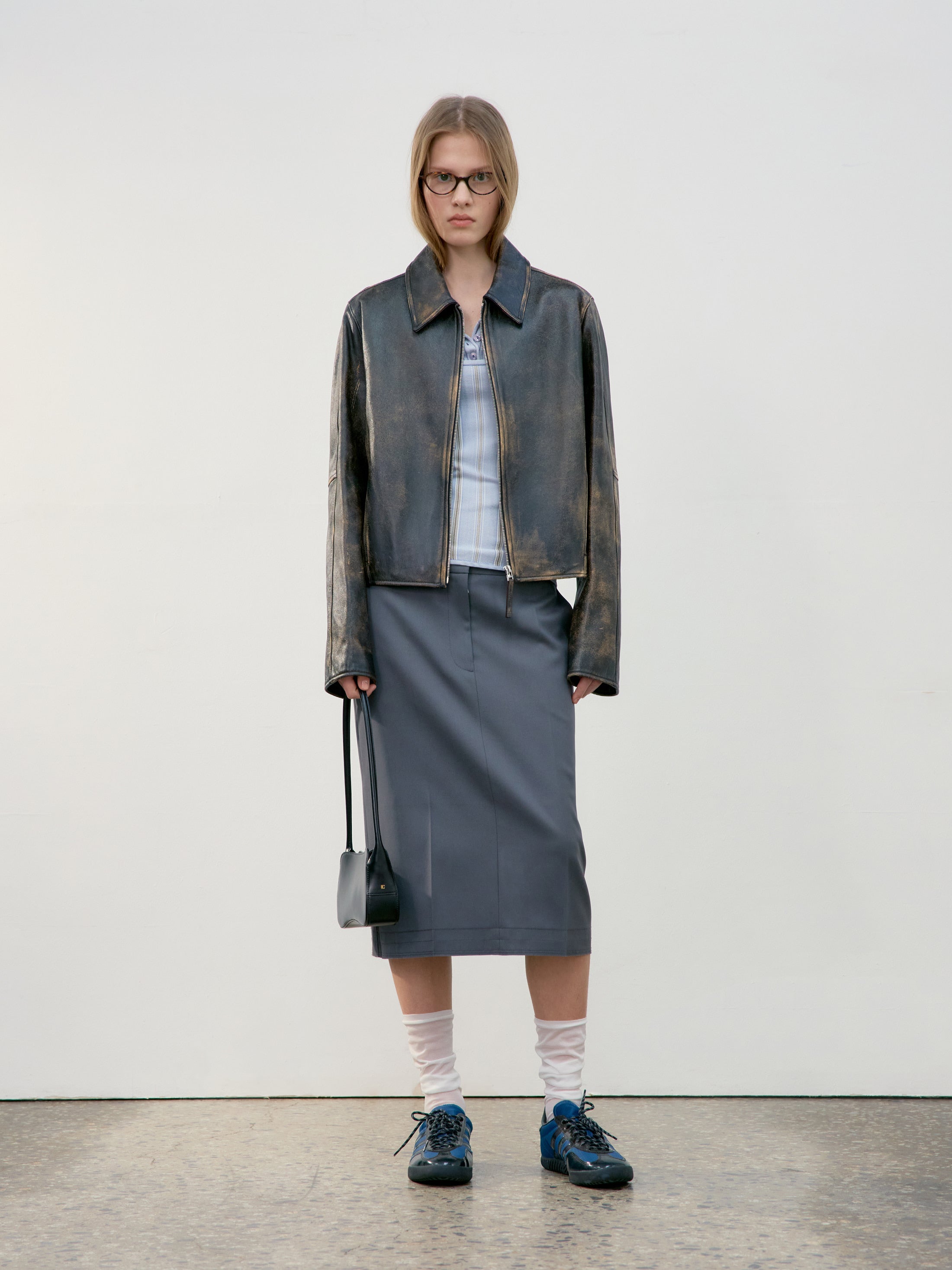 [low_classic] Real Leather Jacket
Black