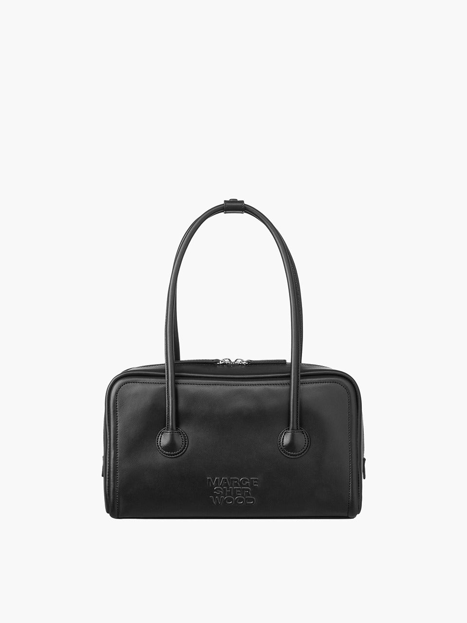 Margesherwood Soft Boston Small mono black plain
