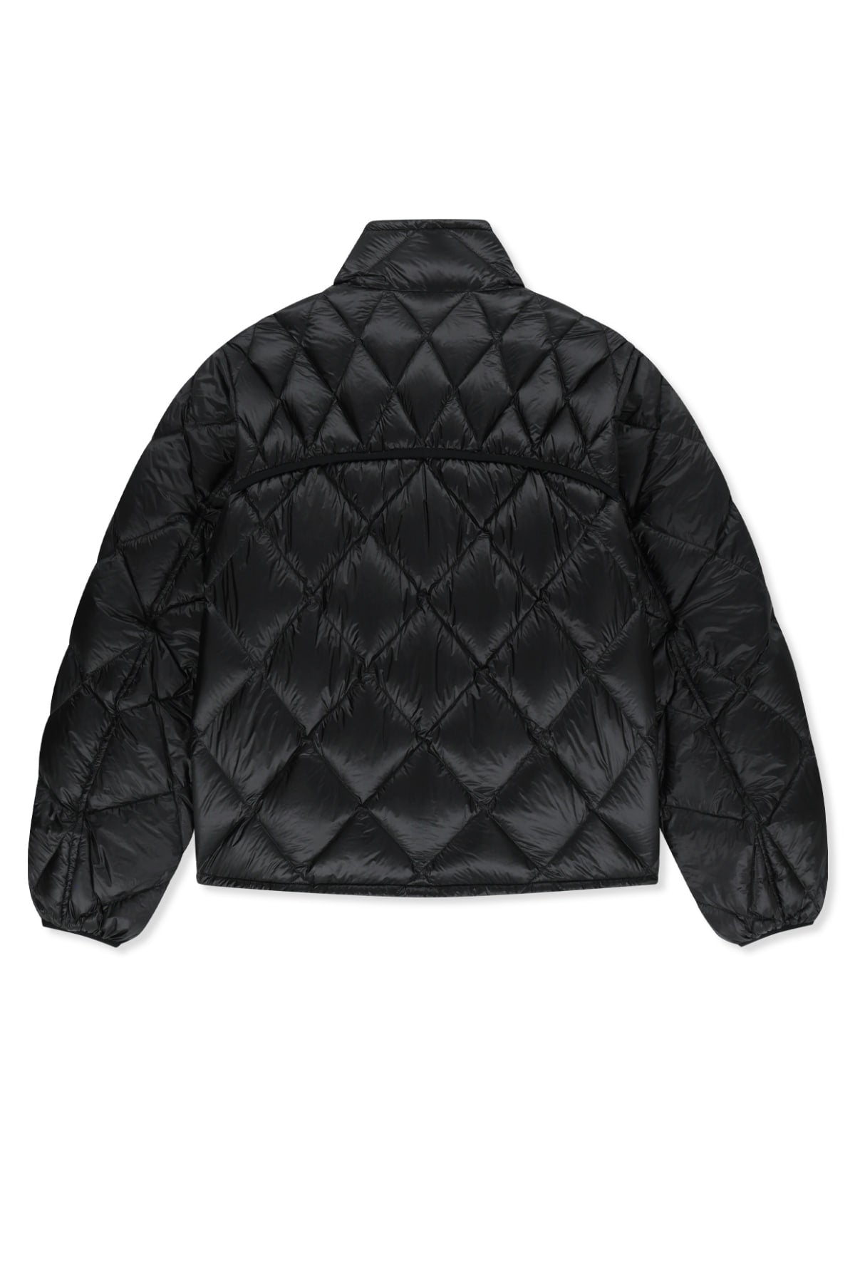 Matinkim Mix Quilted Light Down Jumper IN Black