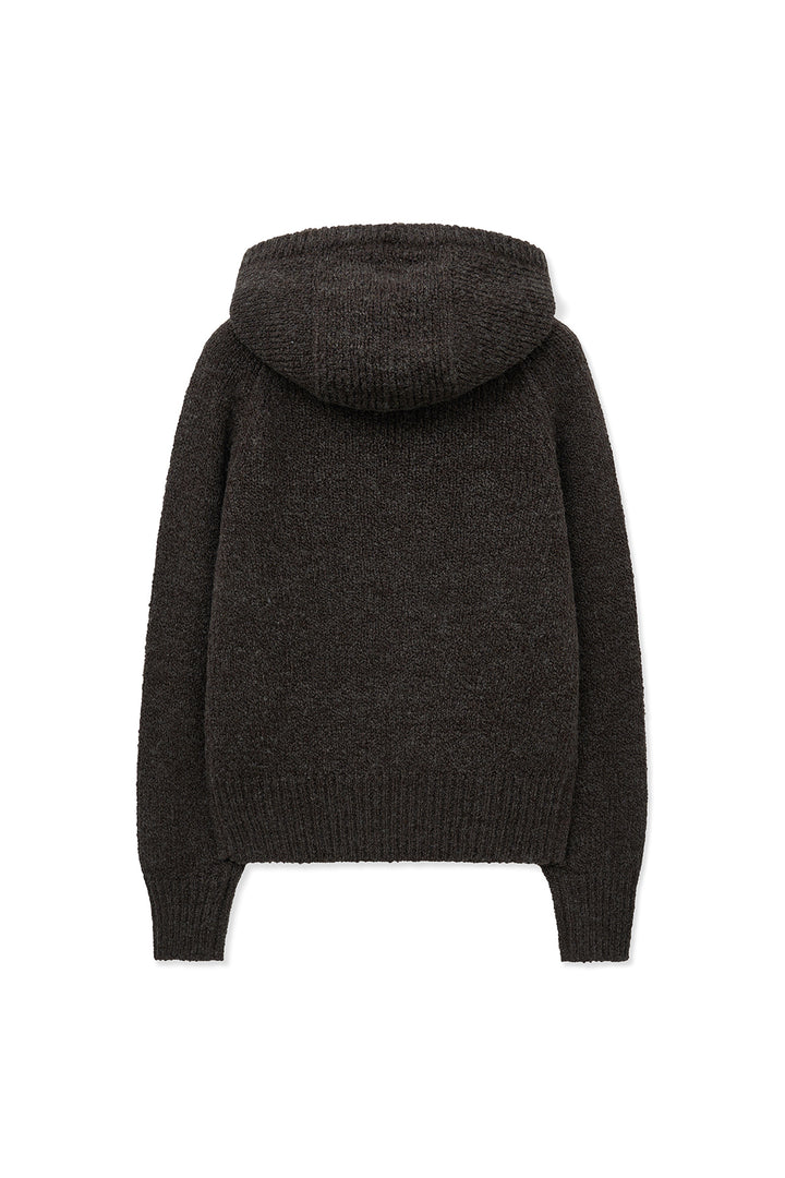 Matinkim Muffler Point Hoody Pullover IN Brown