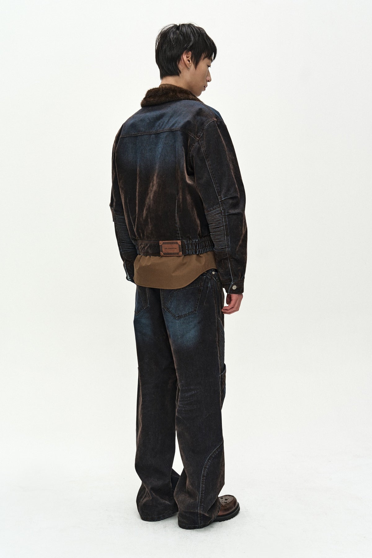 Andersson Bell Unisex Padded Denim Bomber Jacket