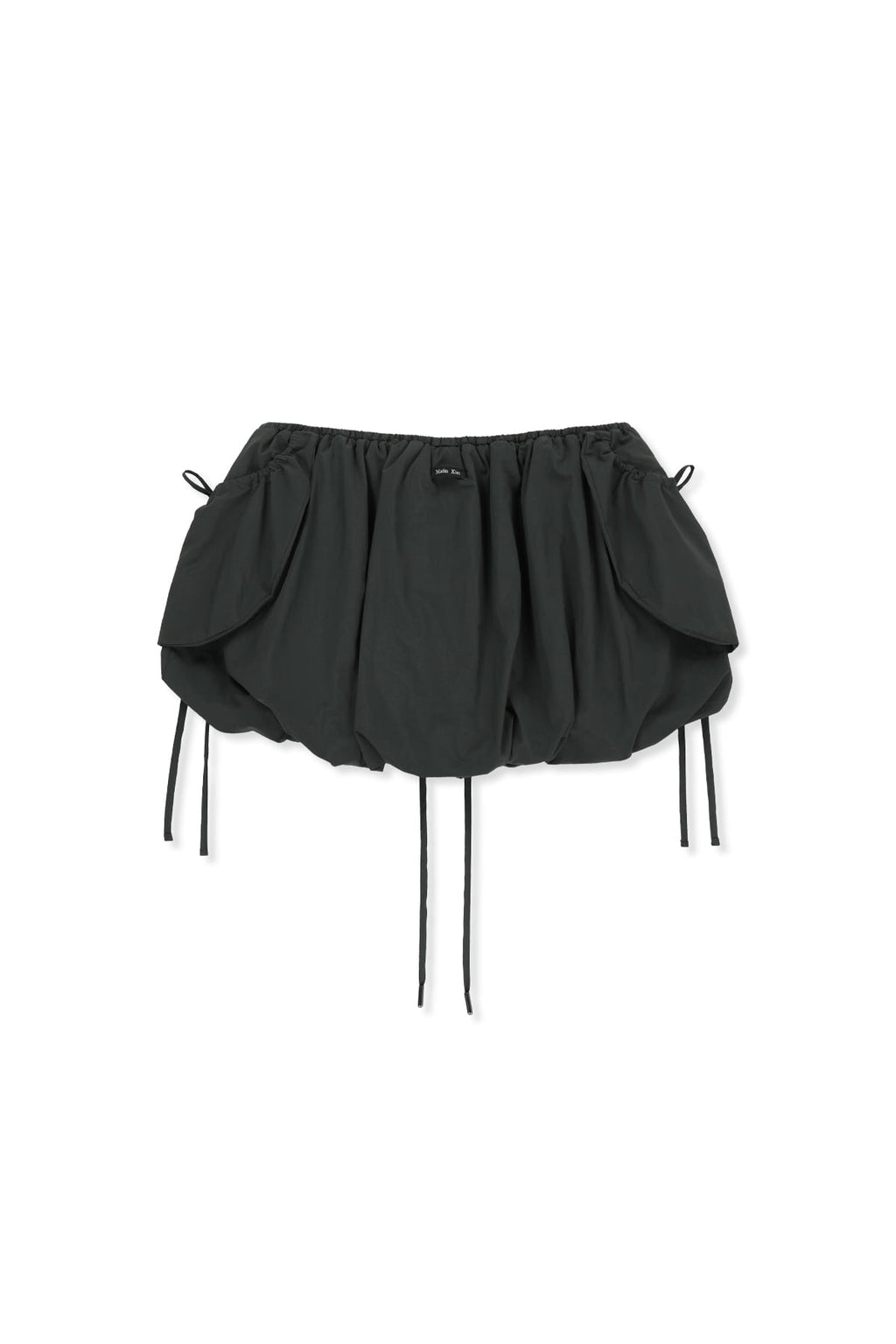 Matinkim Strap Detail Ballon Skirt IN Charcoal