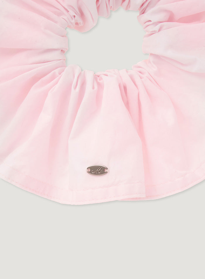 Mango Maniplease Pepe Scrunchie Light Pink