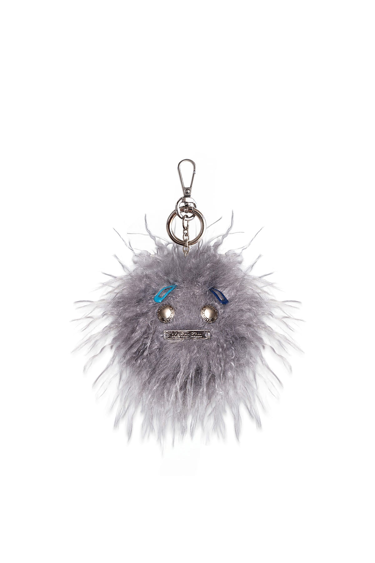 Matinkim Oddball Fur Keyring IN Grey