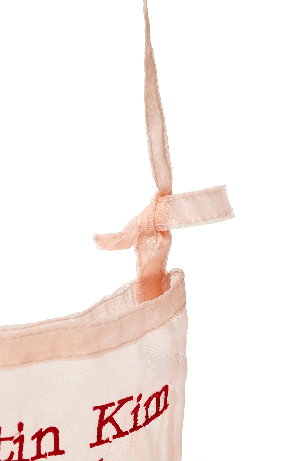 Matinkim Matin Kim Organza Mini Cross Bag IN Light Pink