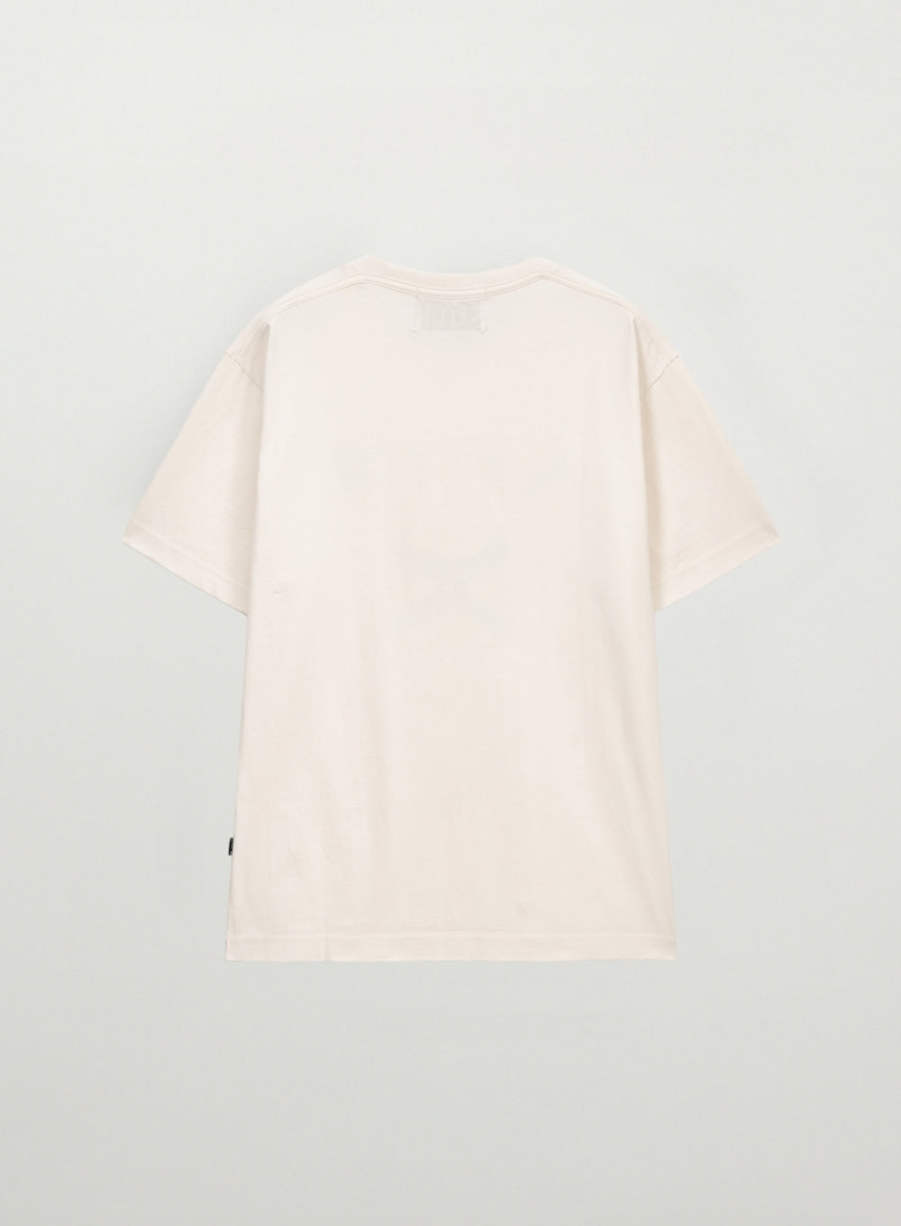 Satur Gradient Big Logo T-Shirt - Cream