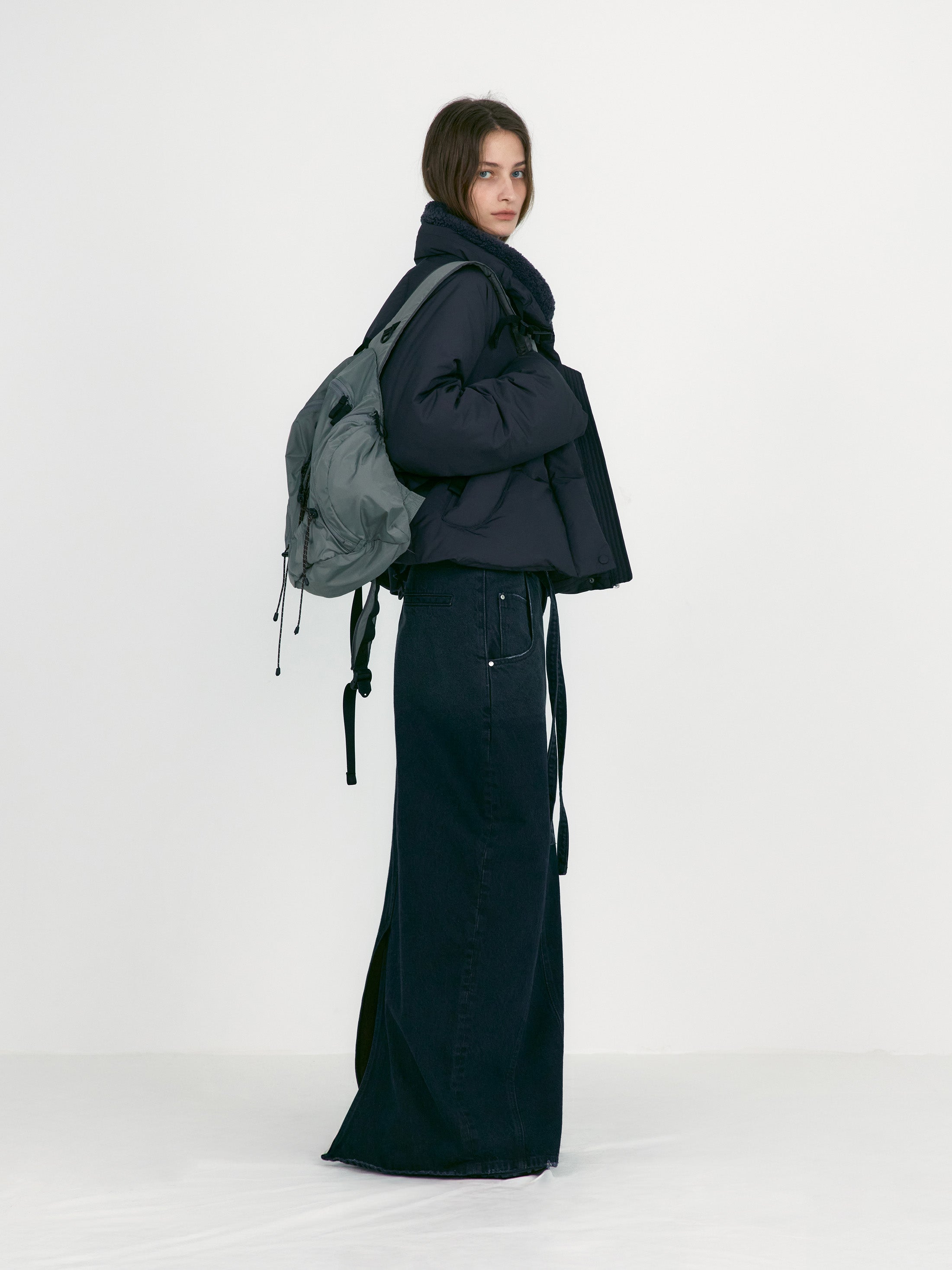Low Classic Mini String Backpack Khaki