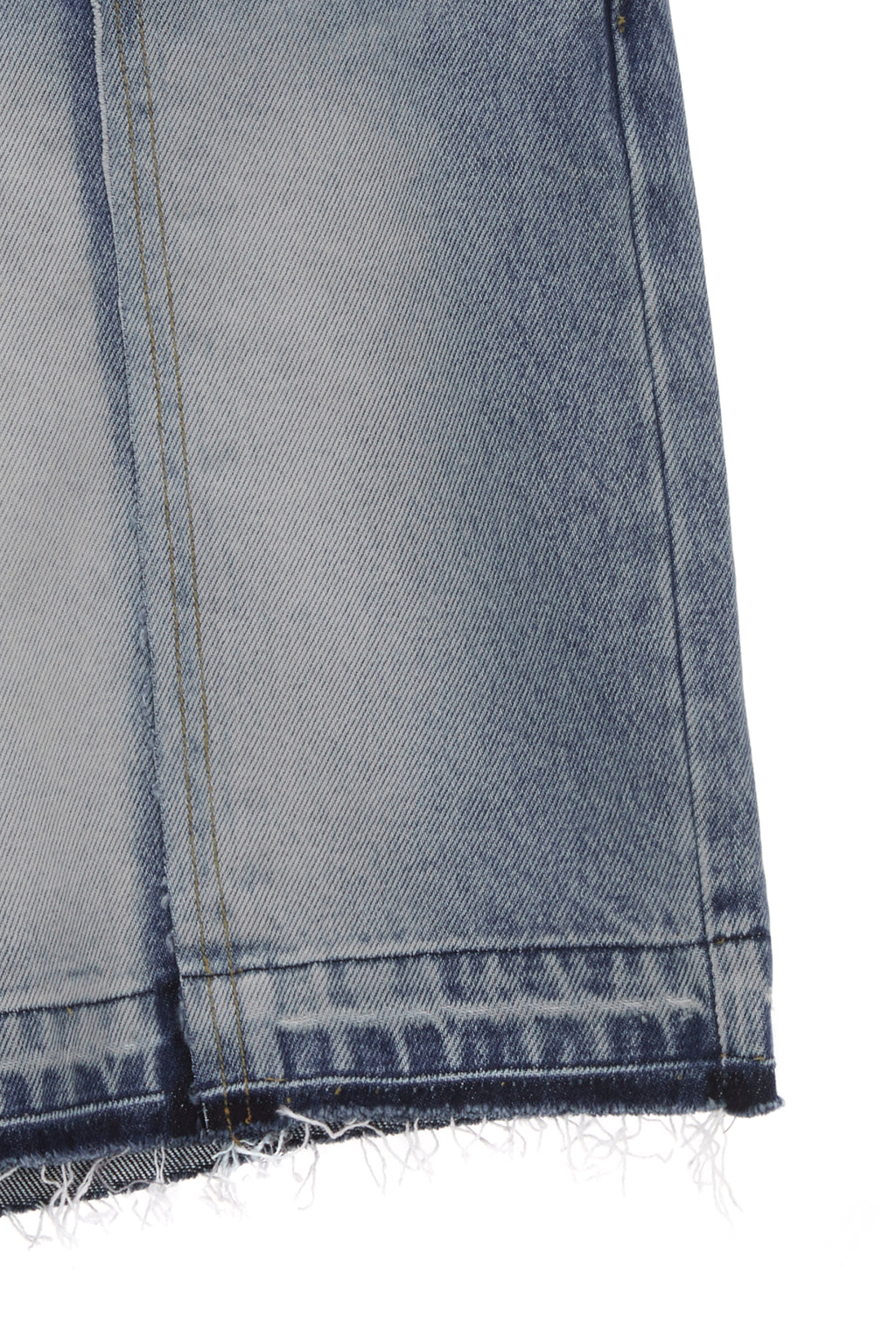 Matinkim Washed Half Denim Pants IN Blue