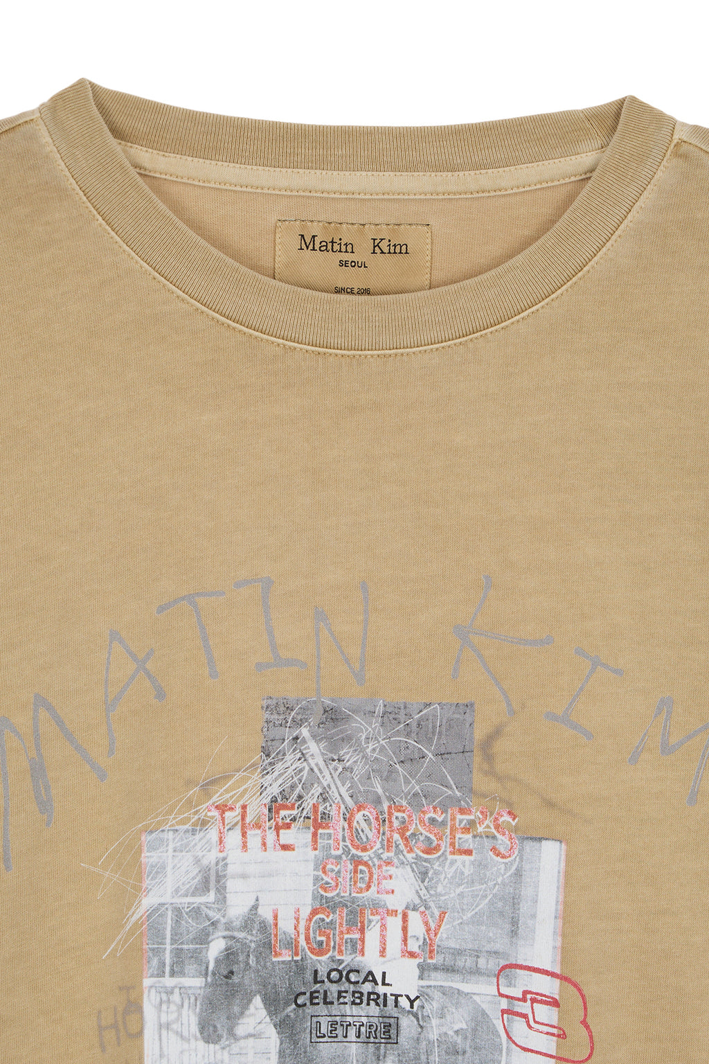 Matinkim Matin Lny 26 Pigment Long Sleeve Top IN Beige