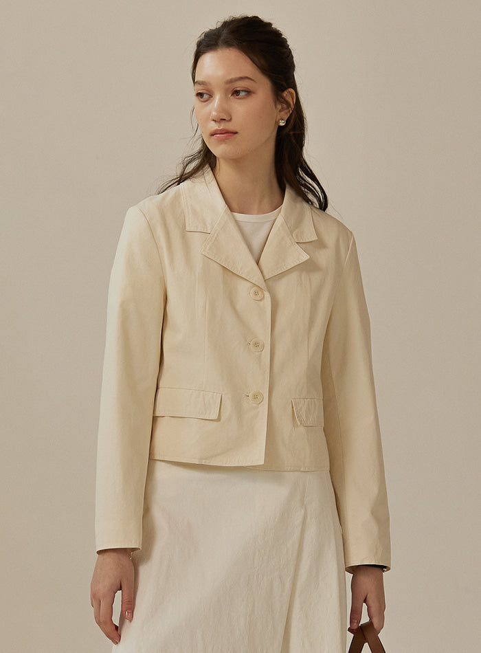 Mango Maniplease Barbe Washed Jacket