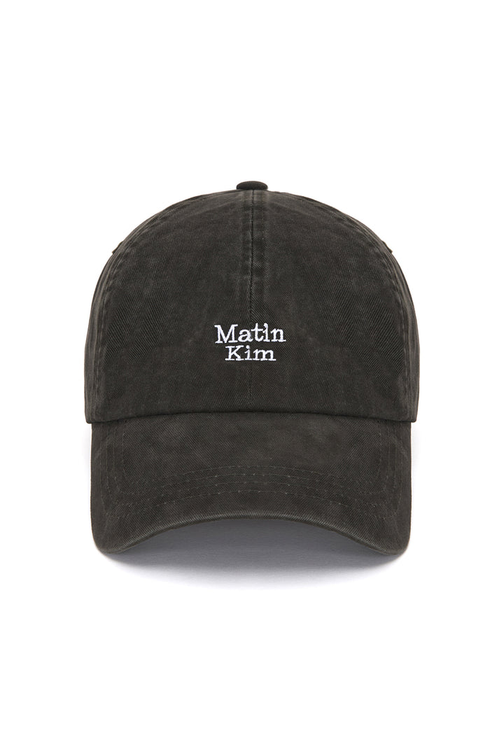 Matinkim Matin Mini Logo Ball Cap IN Charcoal