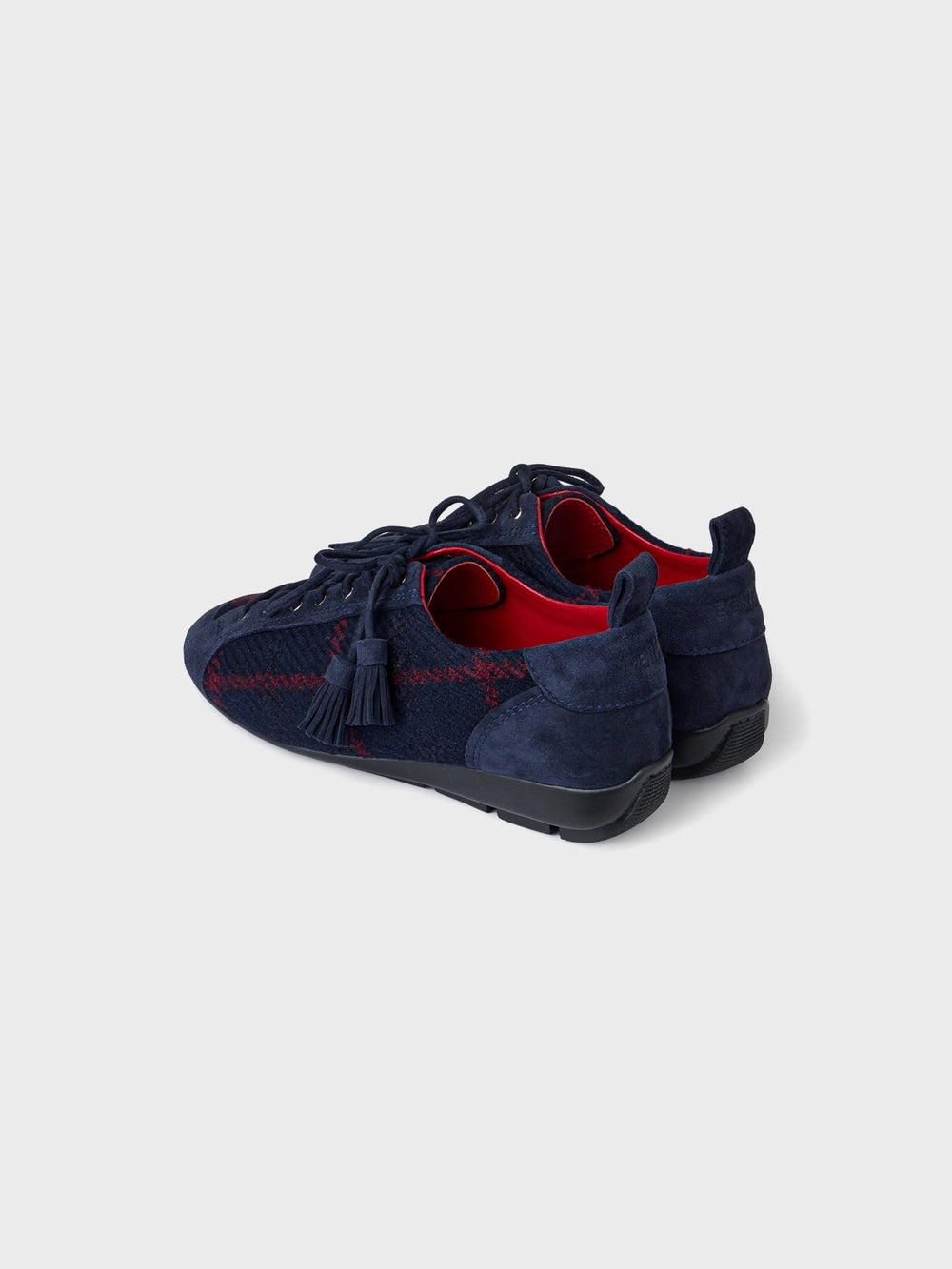 EENK Tassel Detail Lace-Up Sneakers - Navy