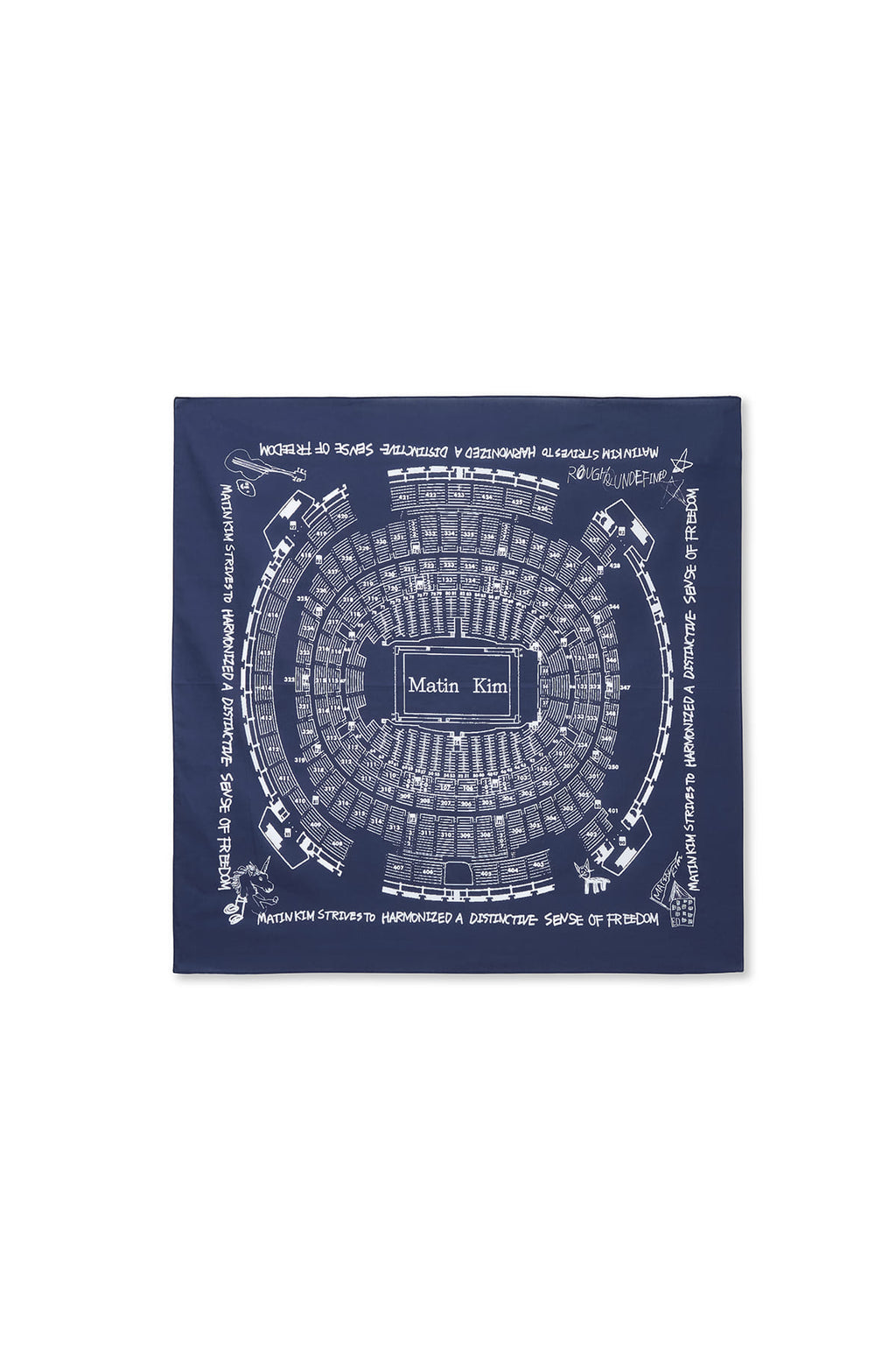 [matinkim] Matin Logo Festa Bandana IN Navy