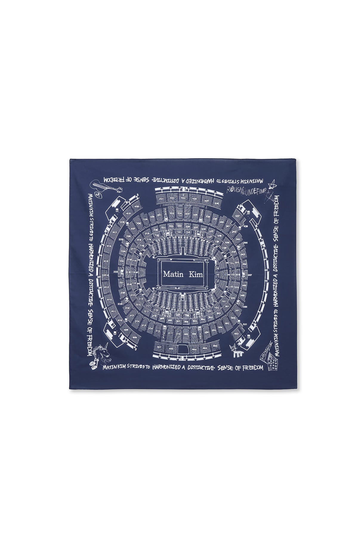 [matinkim] Matin Logo Festa Bandana IN Navy